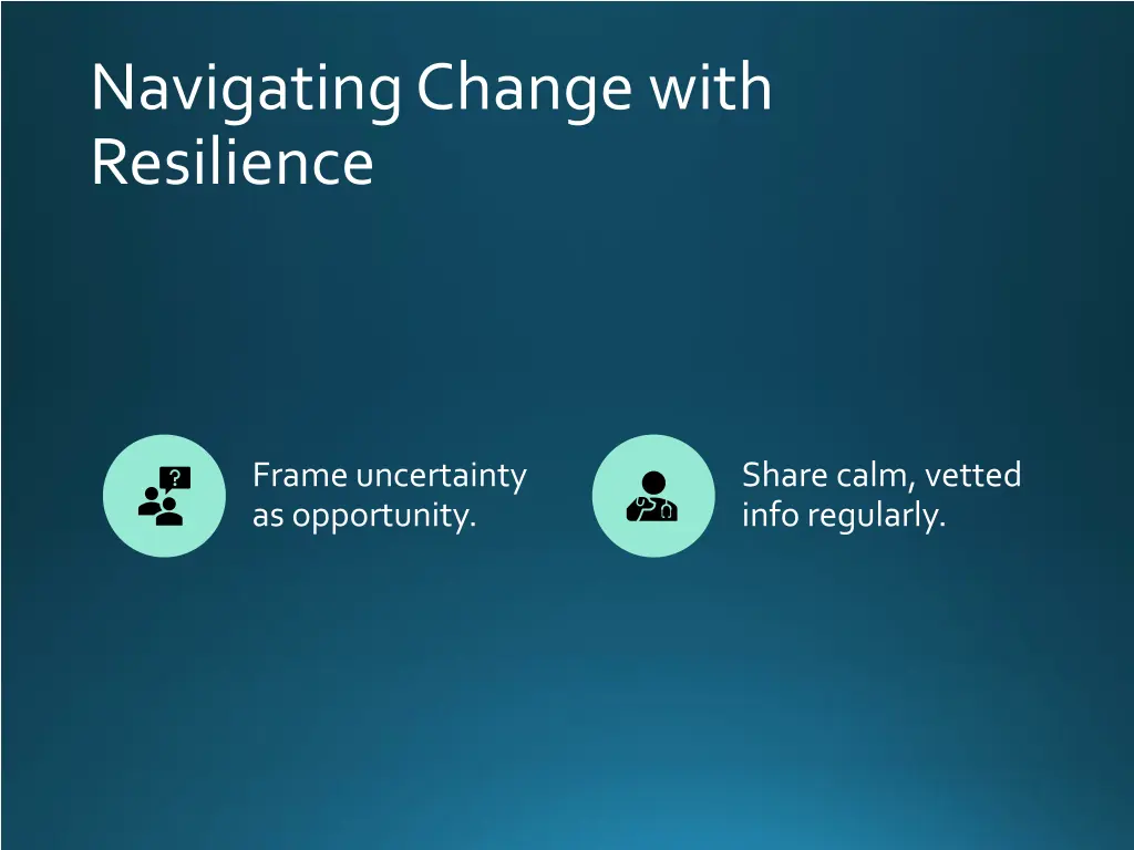 navigating change with resilience