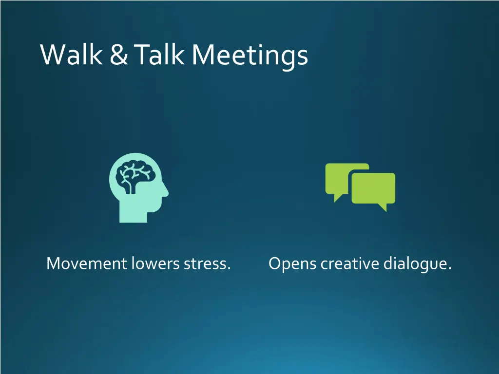 walk talk meetings