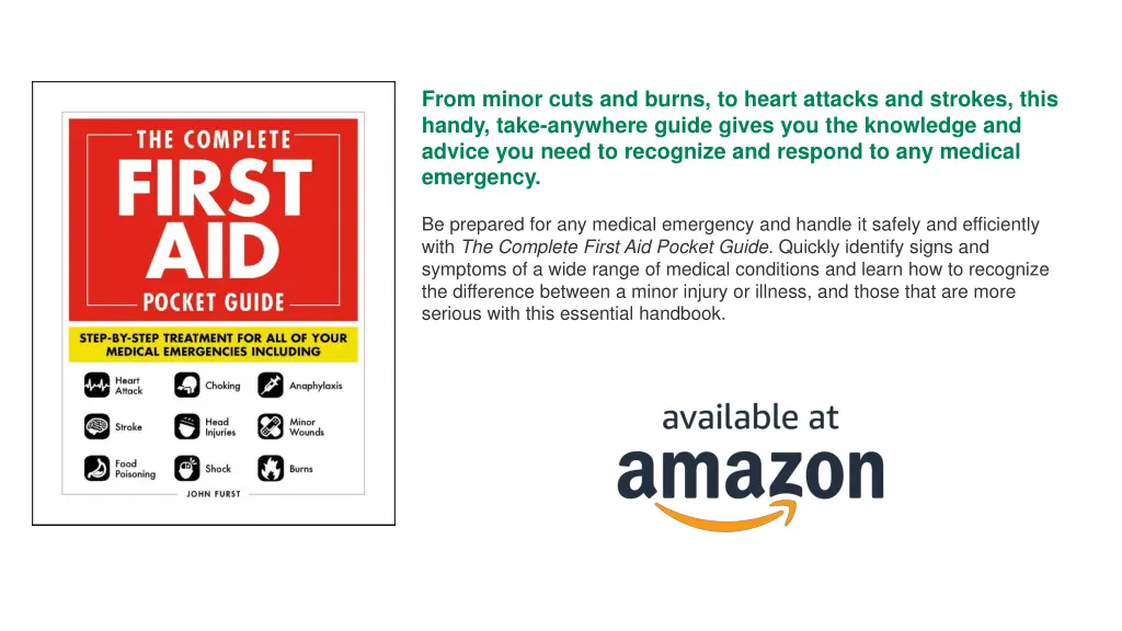 image result for complete first aid pocket guide