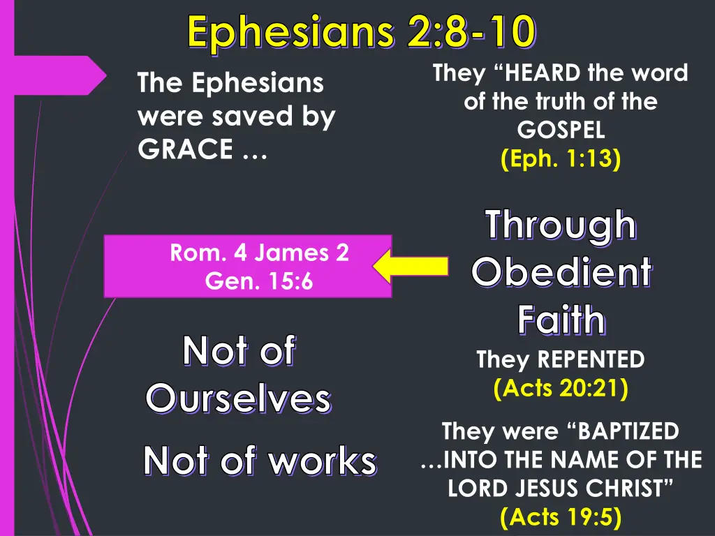 ephesians 2 8 10 the ephesians were saved by grace