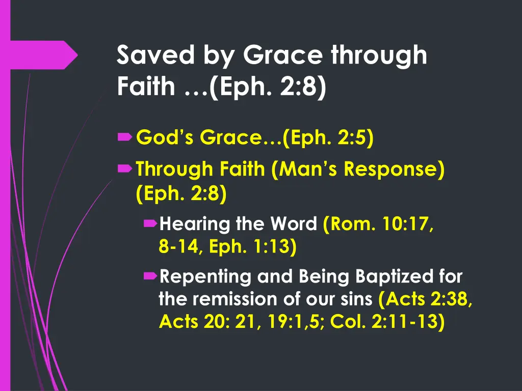 saved by grace through faith eph 2 8 1