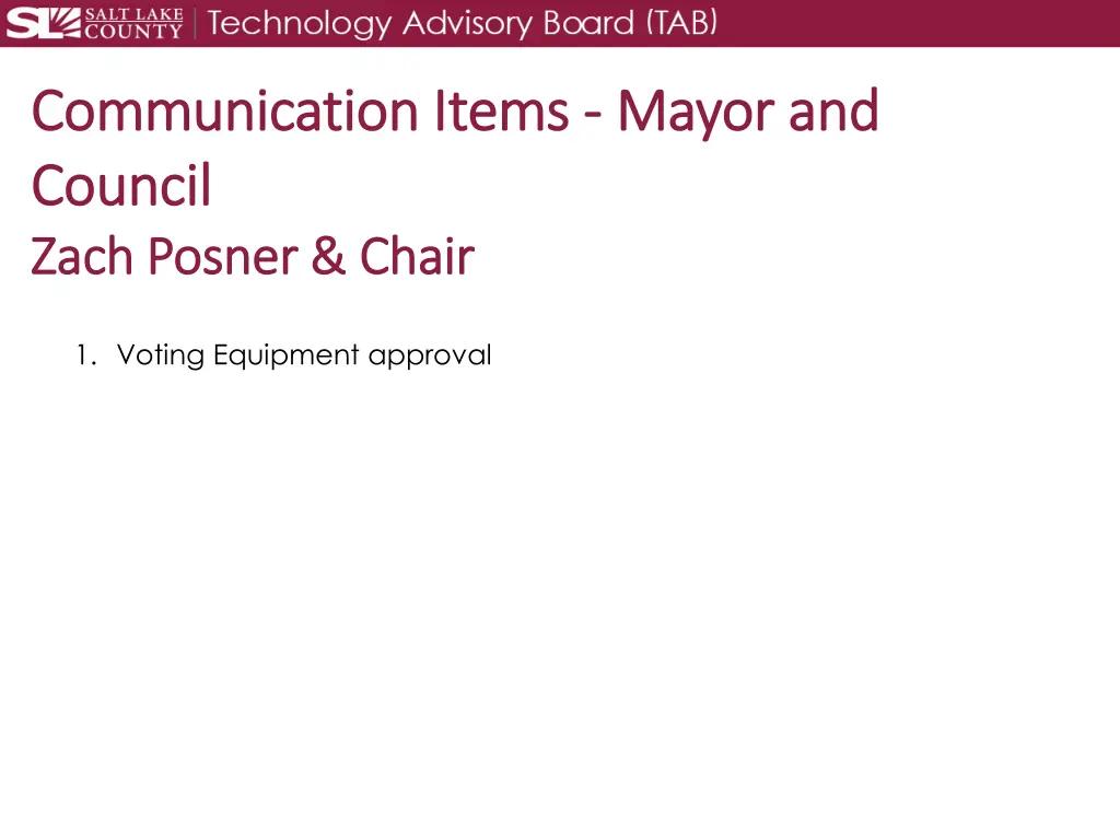 communication items communication items mayor