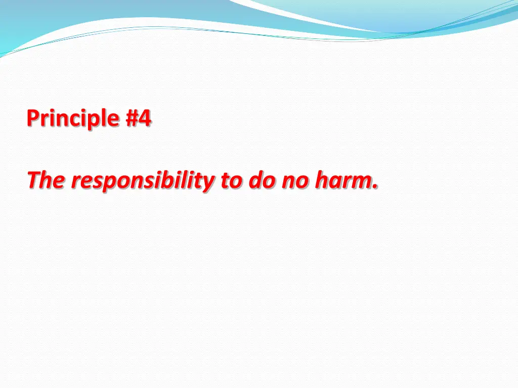 principle 4