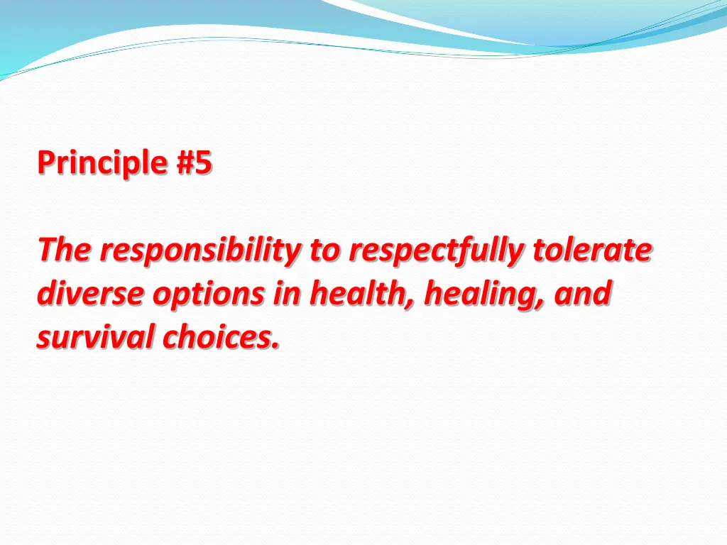 principle 5