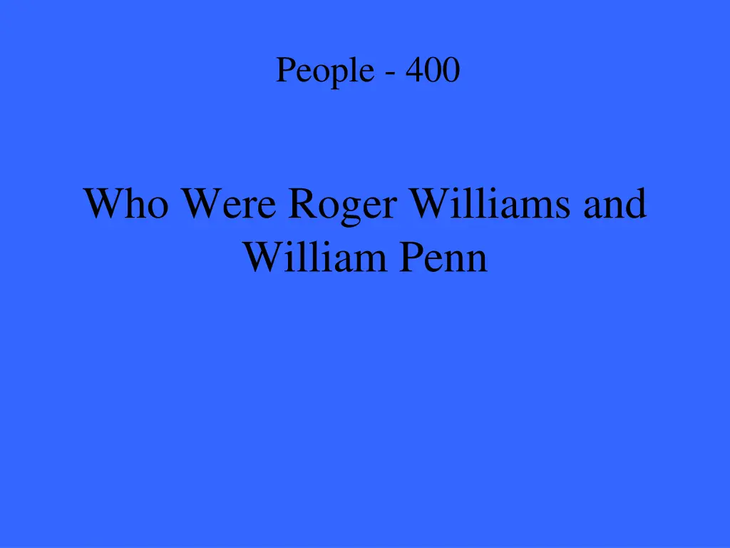 people 400