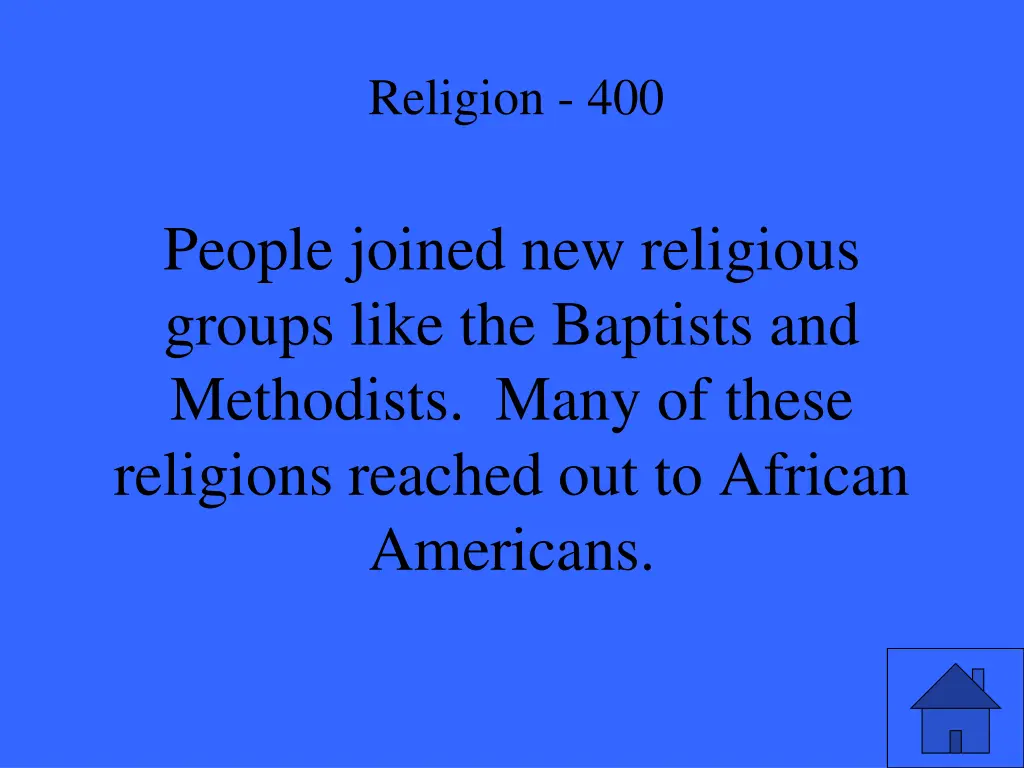 religion 400 1