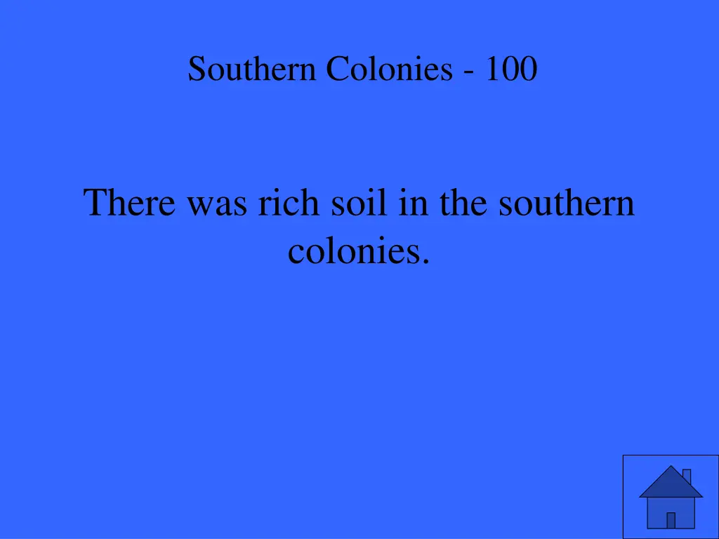 southern colonies 100 1