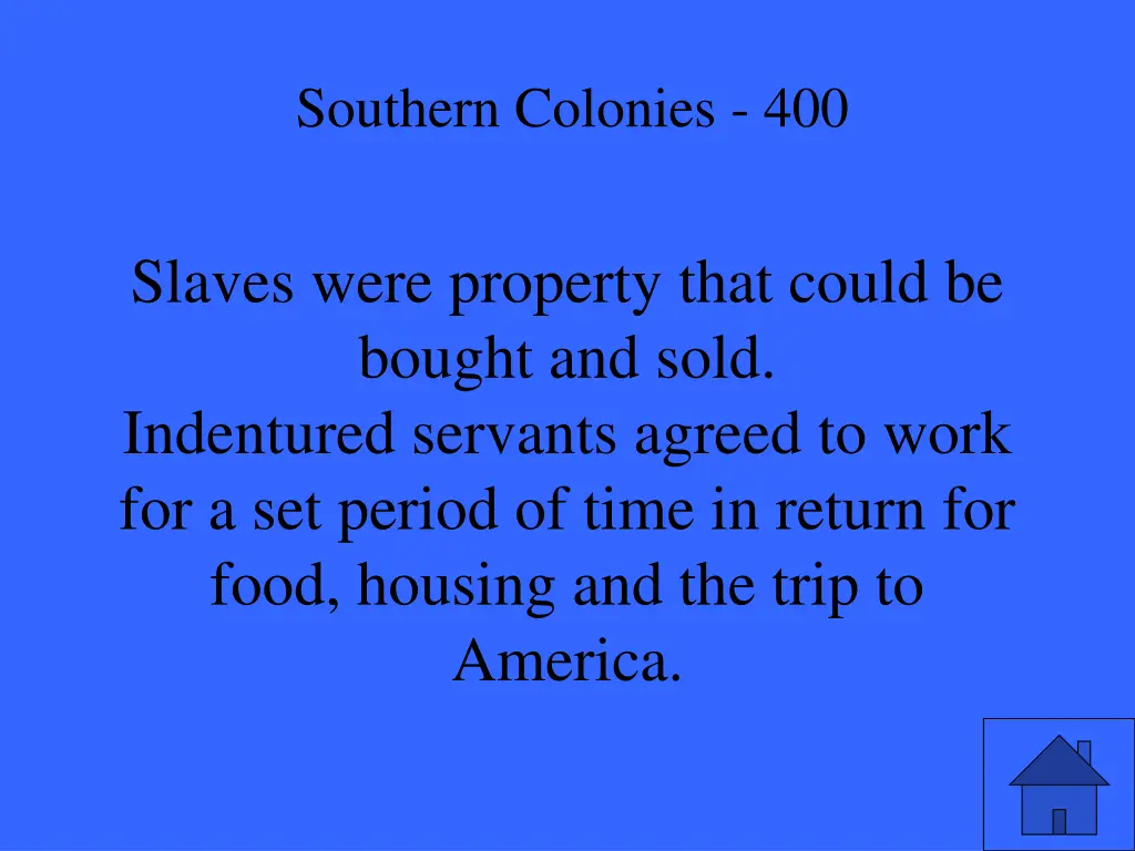 southern colonies 400 1