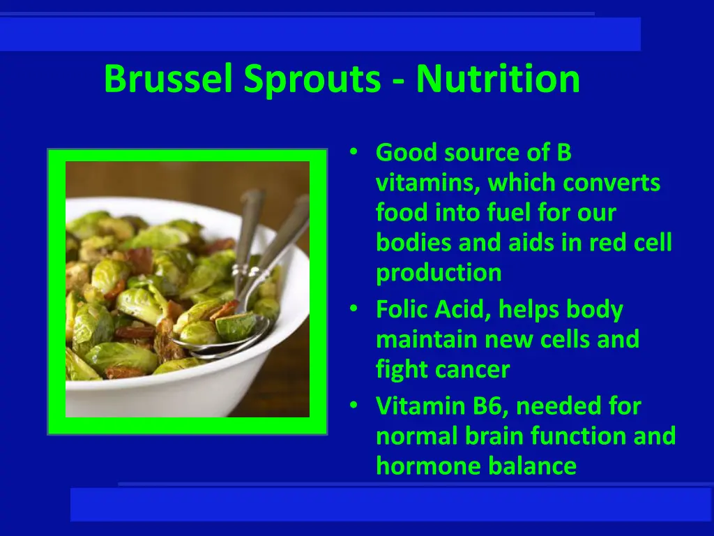 brussel sprouts nutrition 1