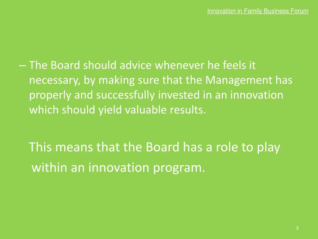 innovation in family business forum 3