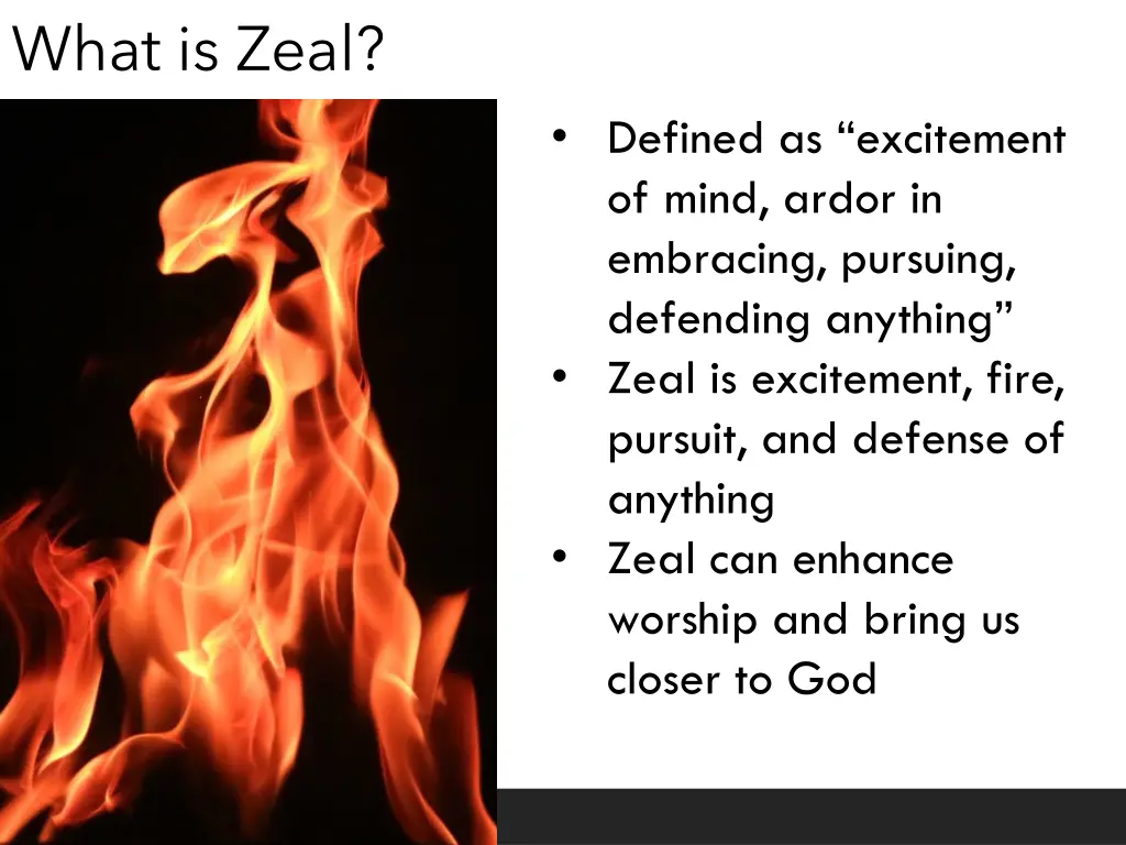 what is zeal