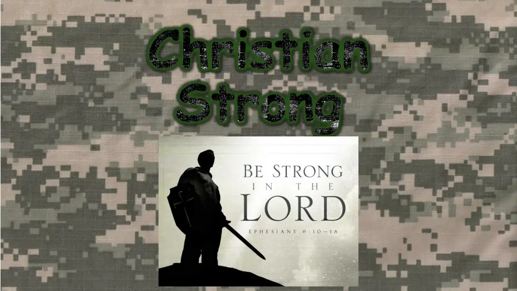 christian strong
