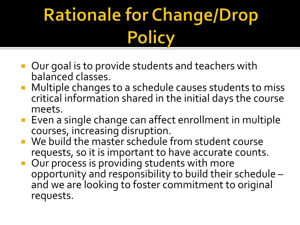 our goal is to provide students and teachers with