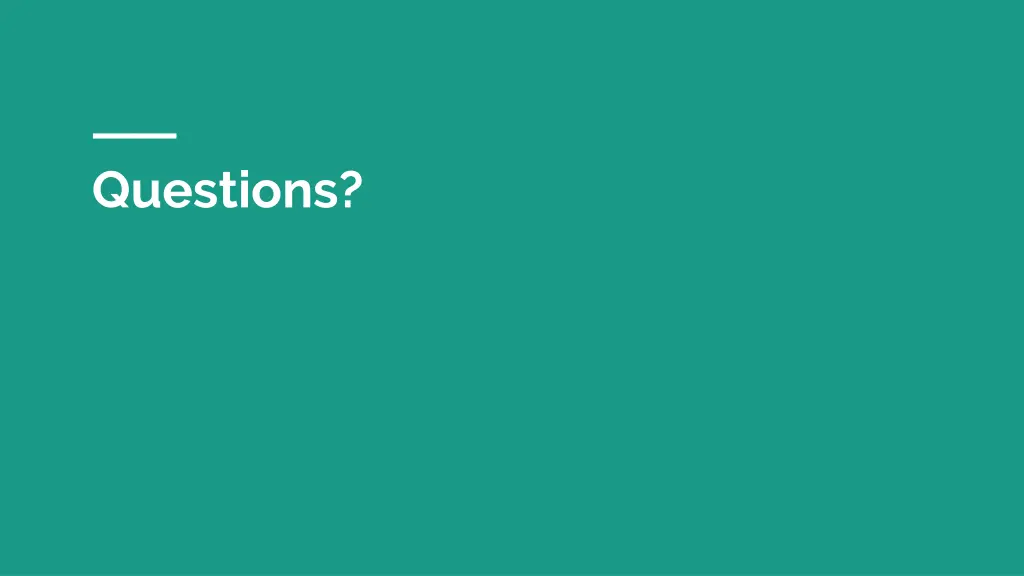 questions