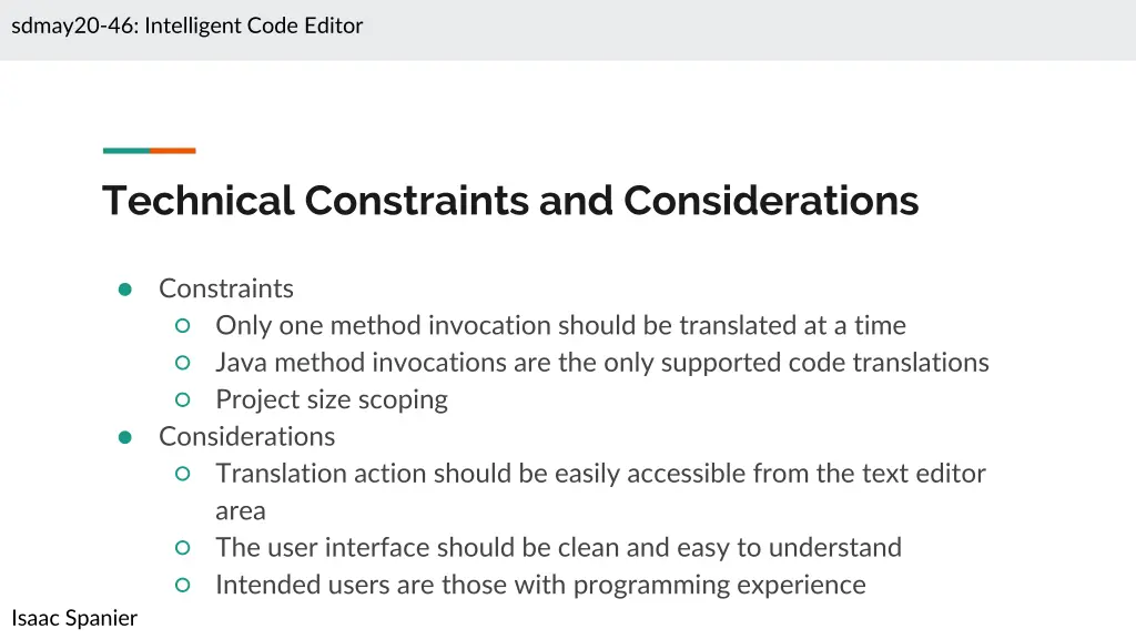 sdmay20 46 intelligent code editor 5