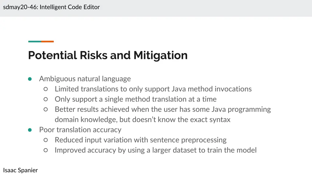 sdmay20 46 intelligent code editor 6