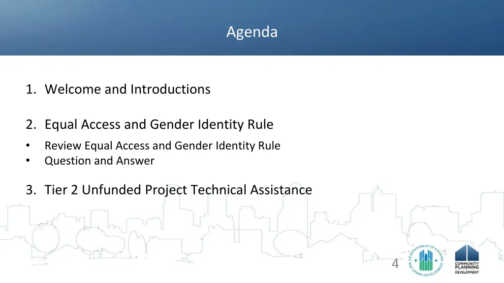 agenda