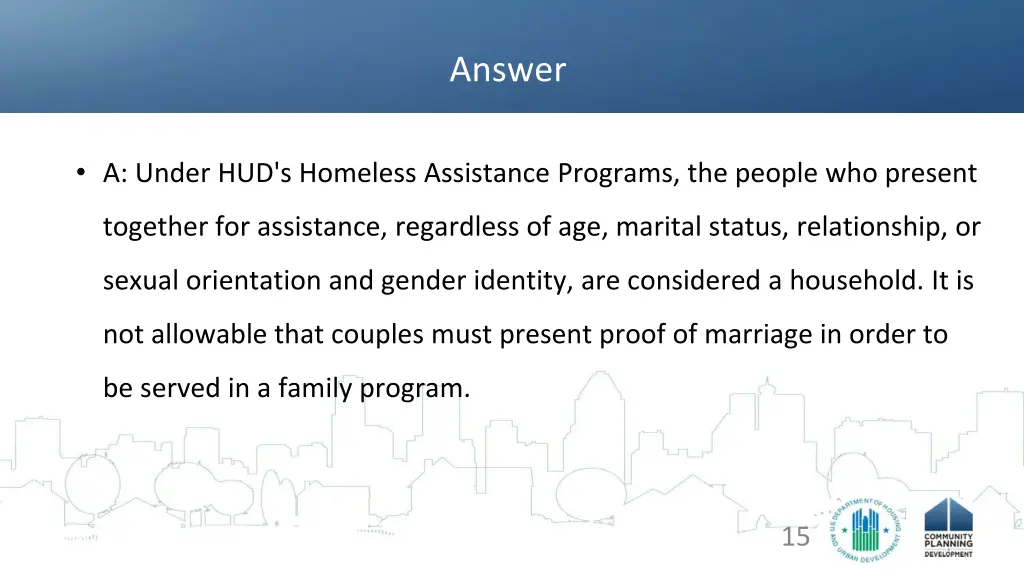 answer