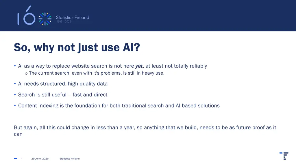 so why not just use ai