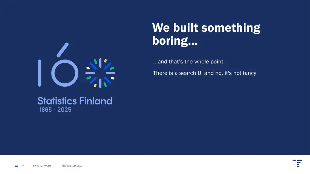 we built something boring