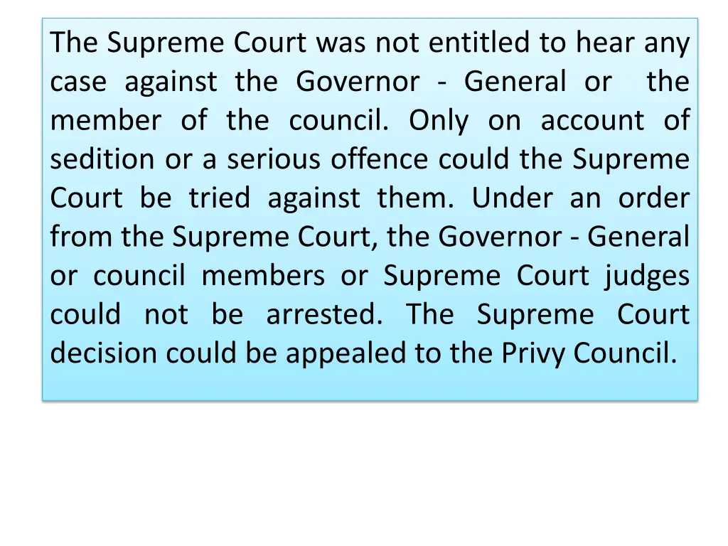 the supreme court was not entitled to hear