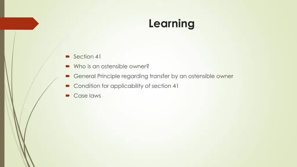 learning