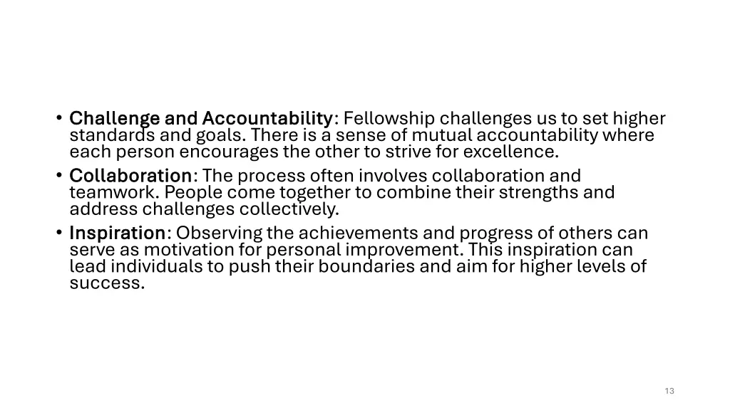 challenge and accountability challenge