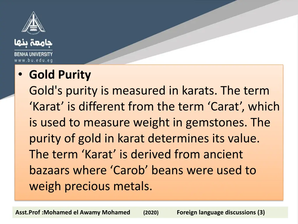 gold purity gold s purity is measured in karats