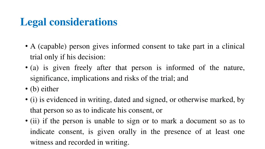 legal considerations 1