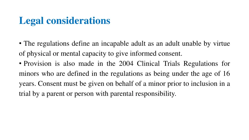 legal considerations 2