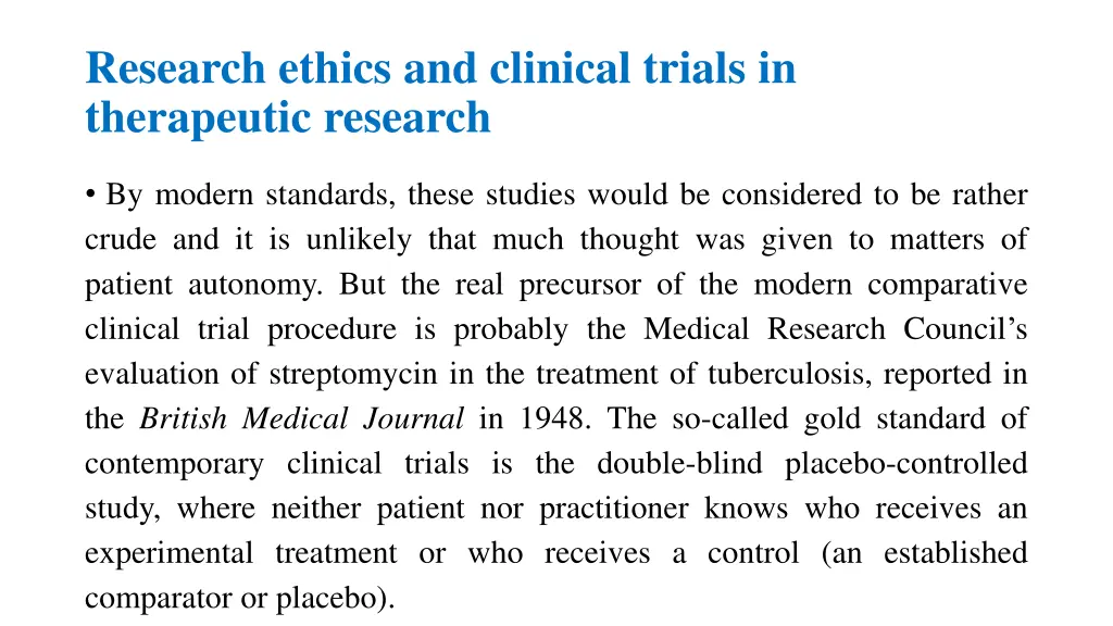 research ethics and clinical trials 3