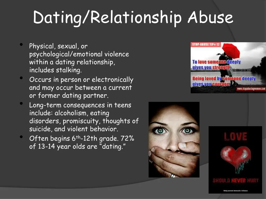 dating relationship abuse