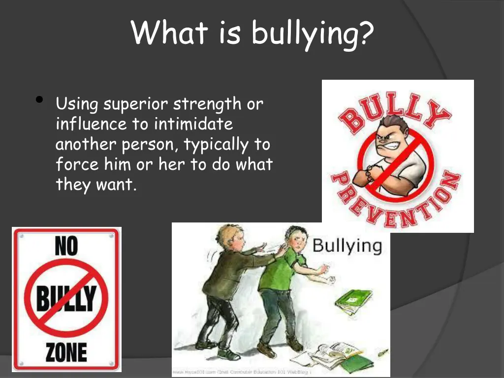 what is bullying