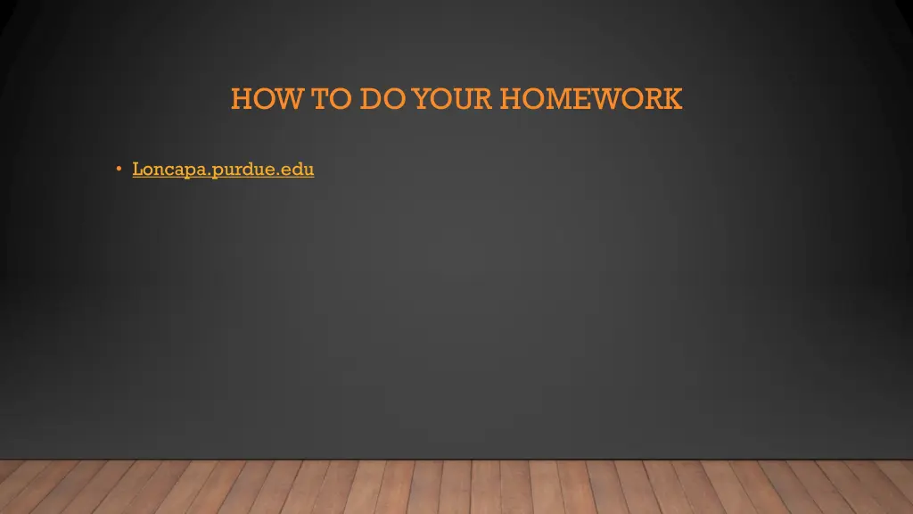 how to do your homework