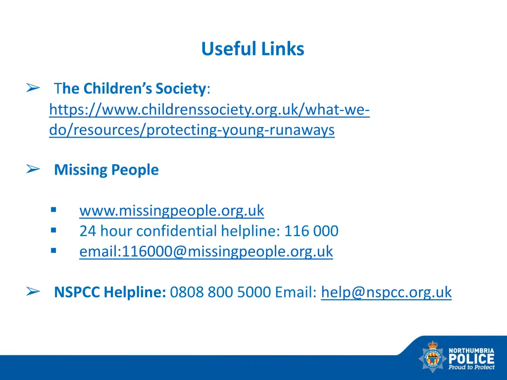 useful links