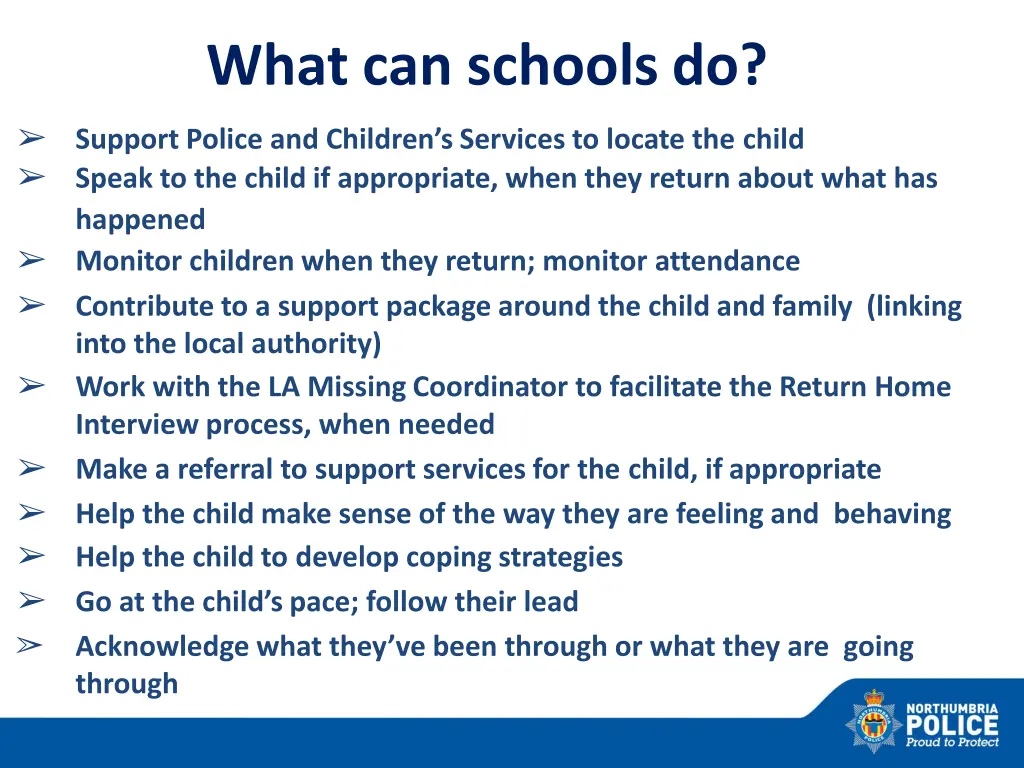 what can schools do