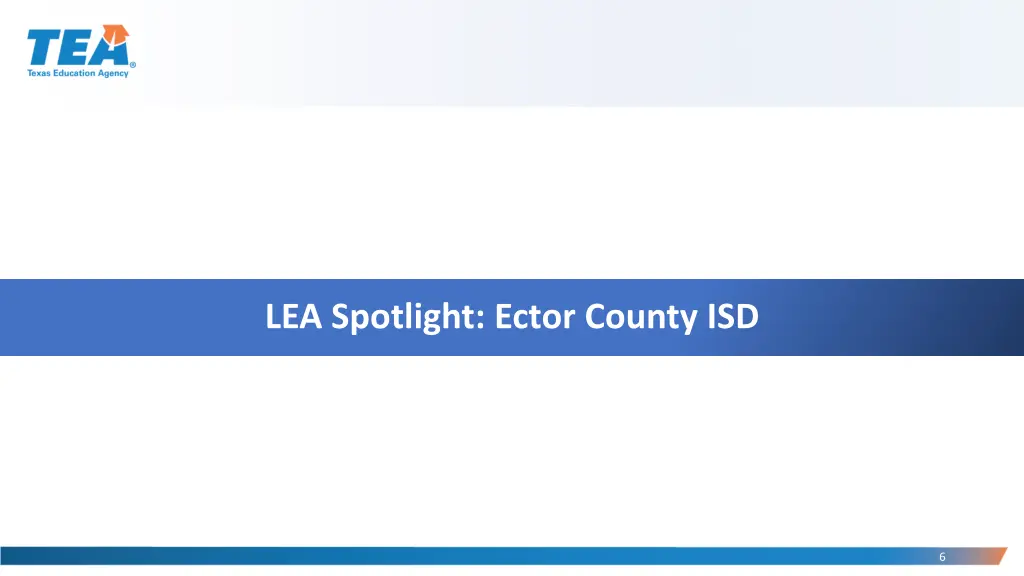 lea spotlight ector county isd