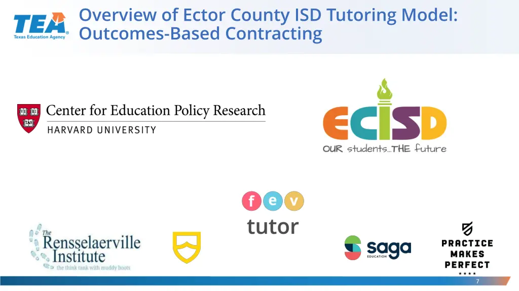 overview of ector county isd tutoring model