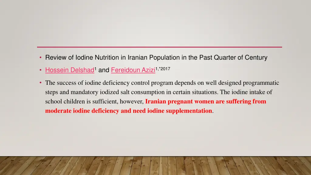 review of iodine nutrition in iranian population