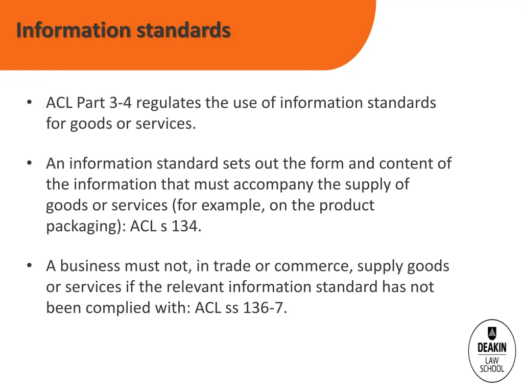 information standards
