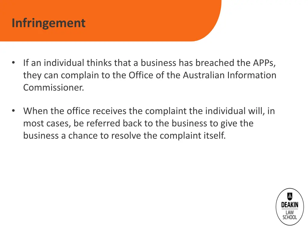infringement