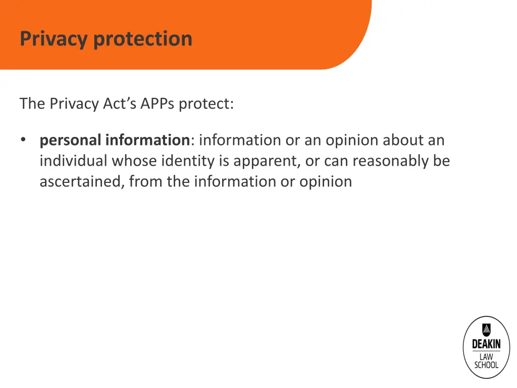 privacy protection