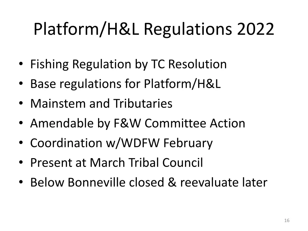 platform h l regulations 2022