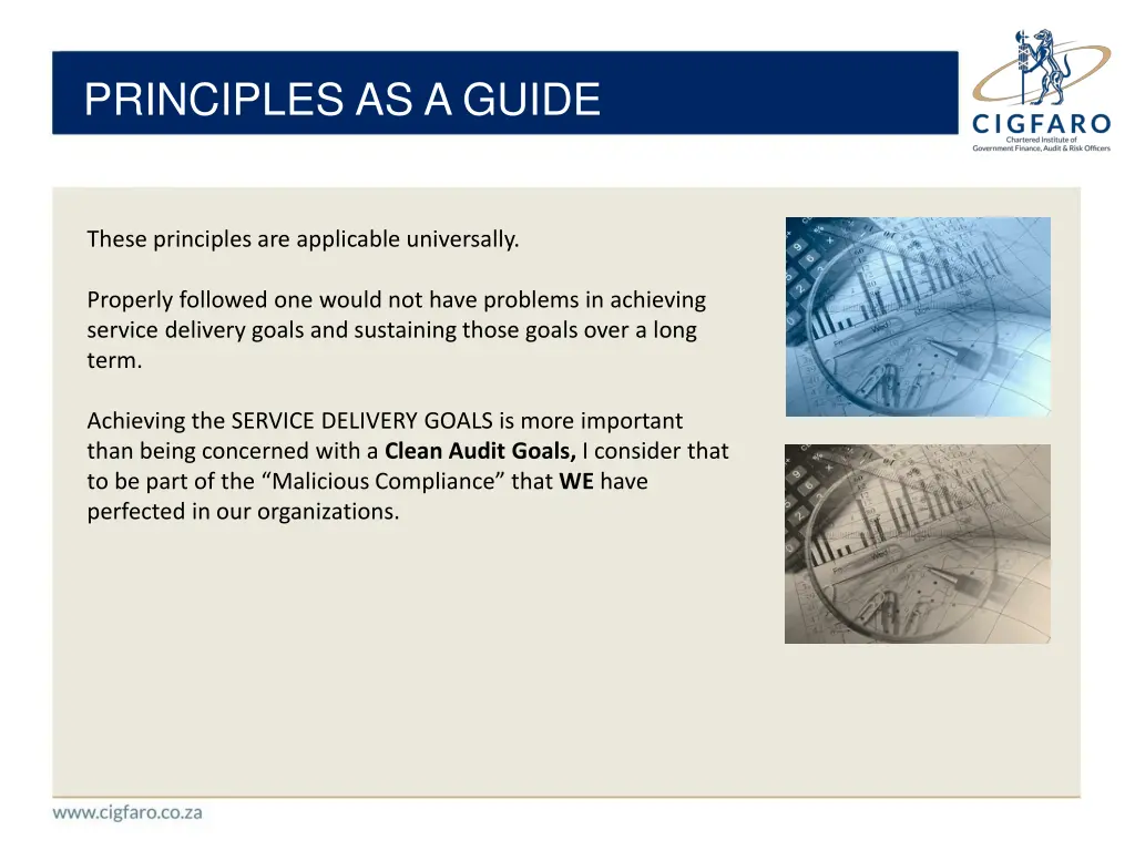 principles as a guide 1