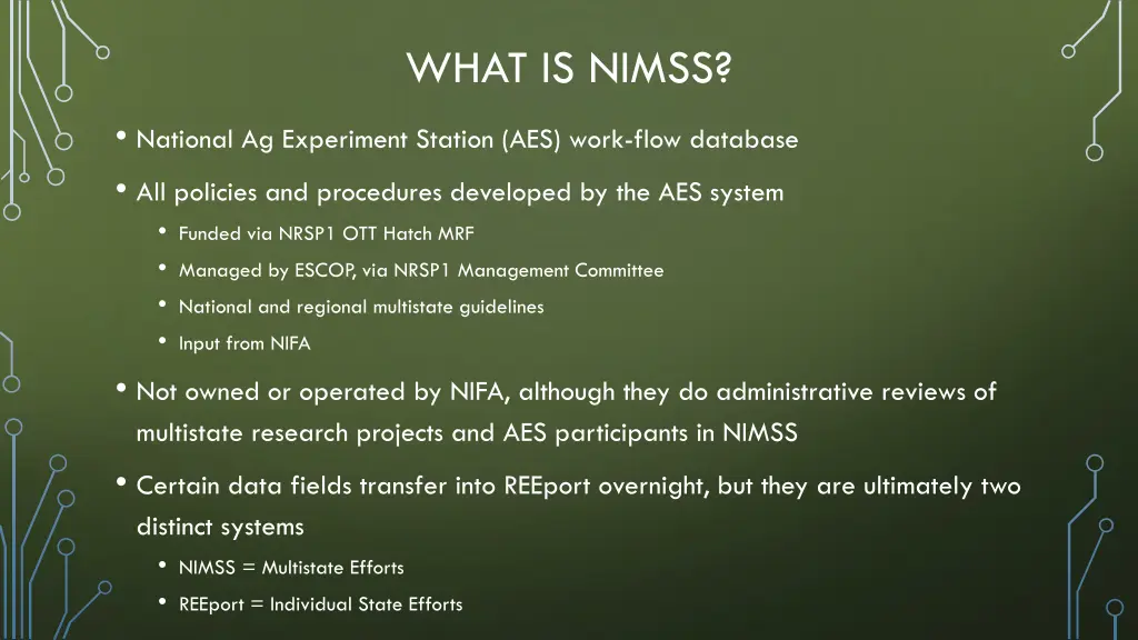 what is nimss