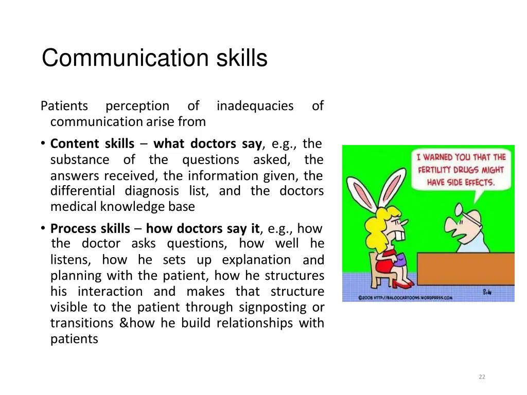 communication skills