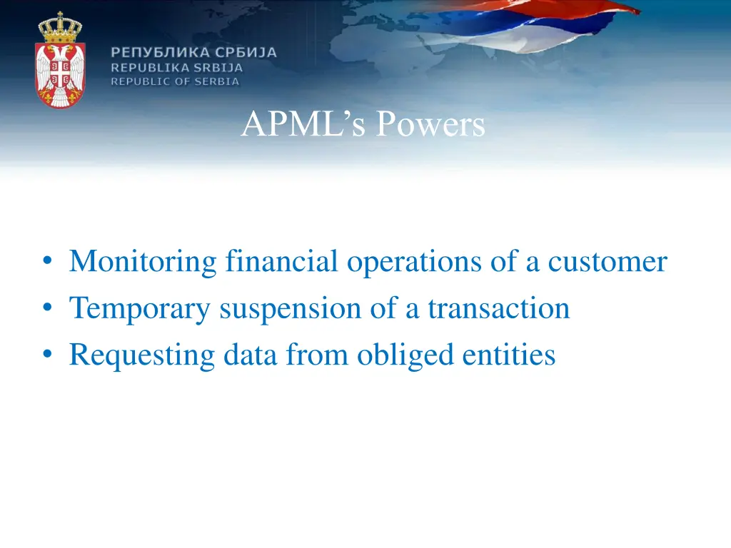 apml s powers
