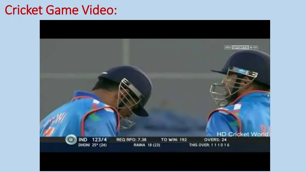 cricket game video cricket game video