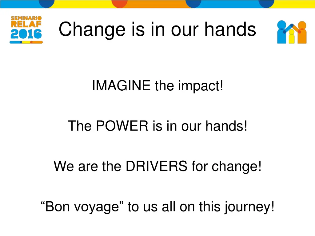 change is in our hands