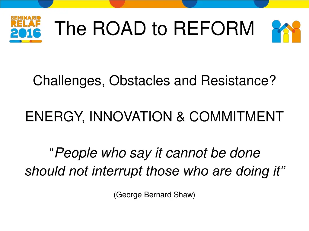 the road to reform 2